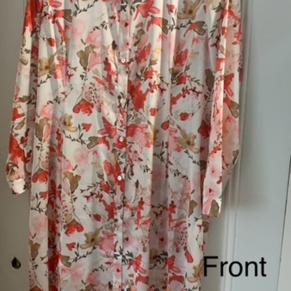 SILK MING WANG DRESS   NEVER WORN